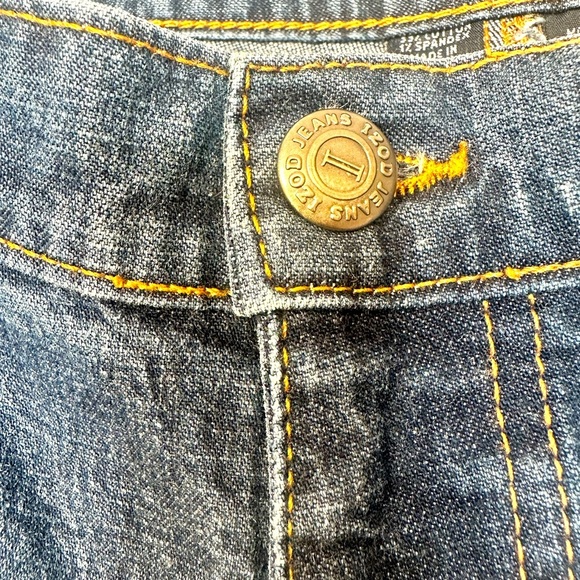 Women's IZOD Dark Denim Boot Cut 5 pocket jeans size 20w - Picture 5 of 8